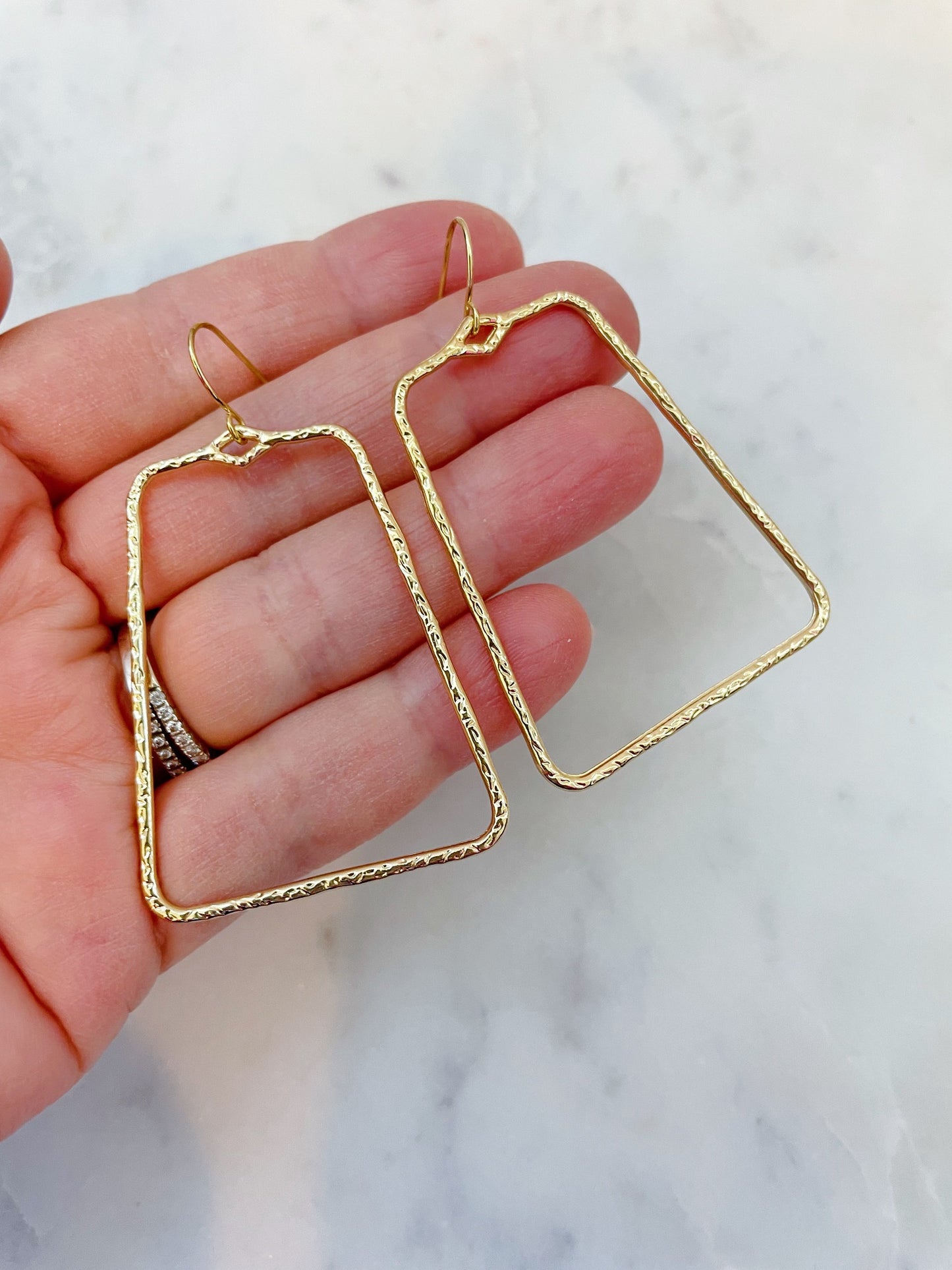 Geometric Earrings - Gold