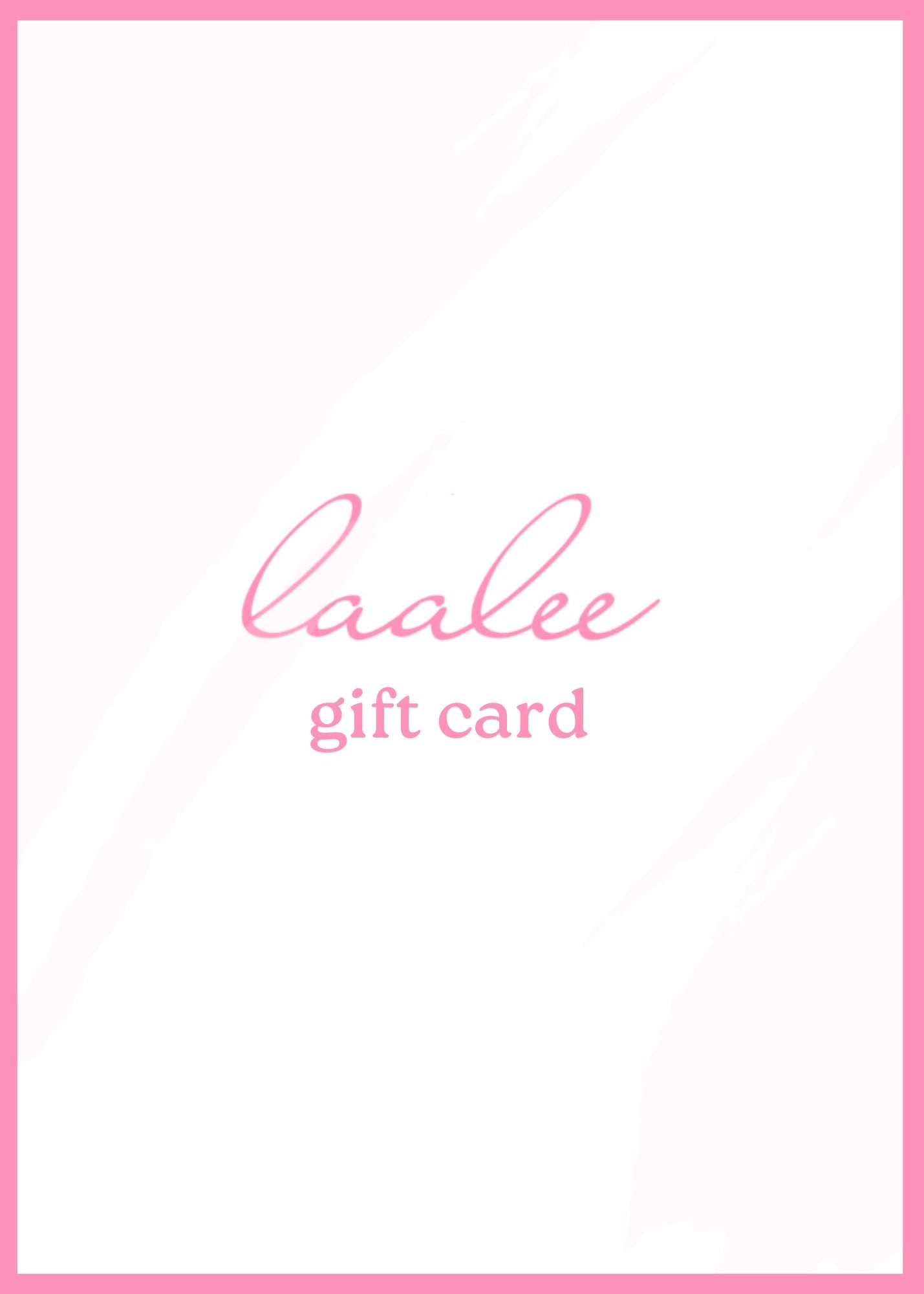 Laalee Gift Card