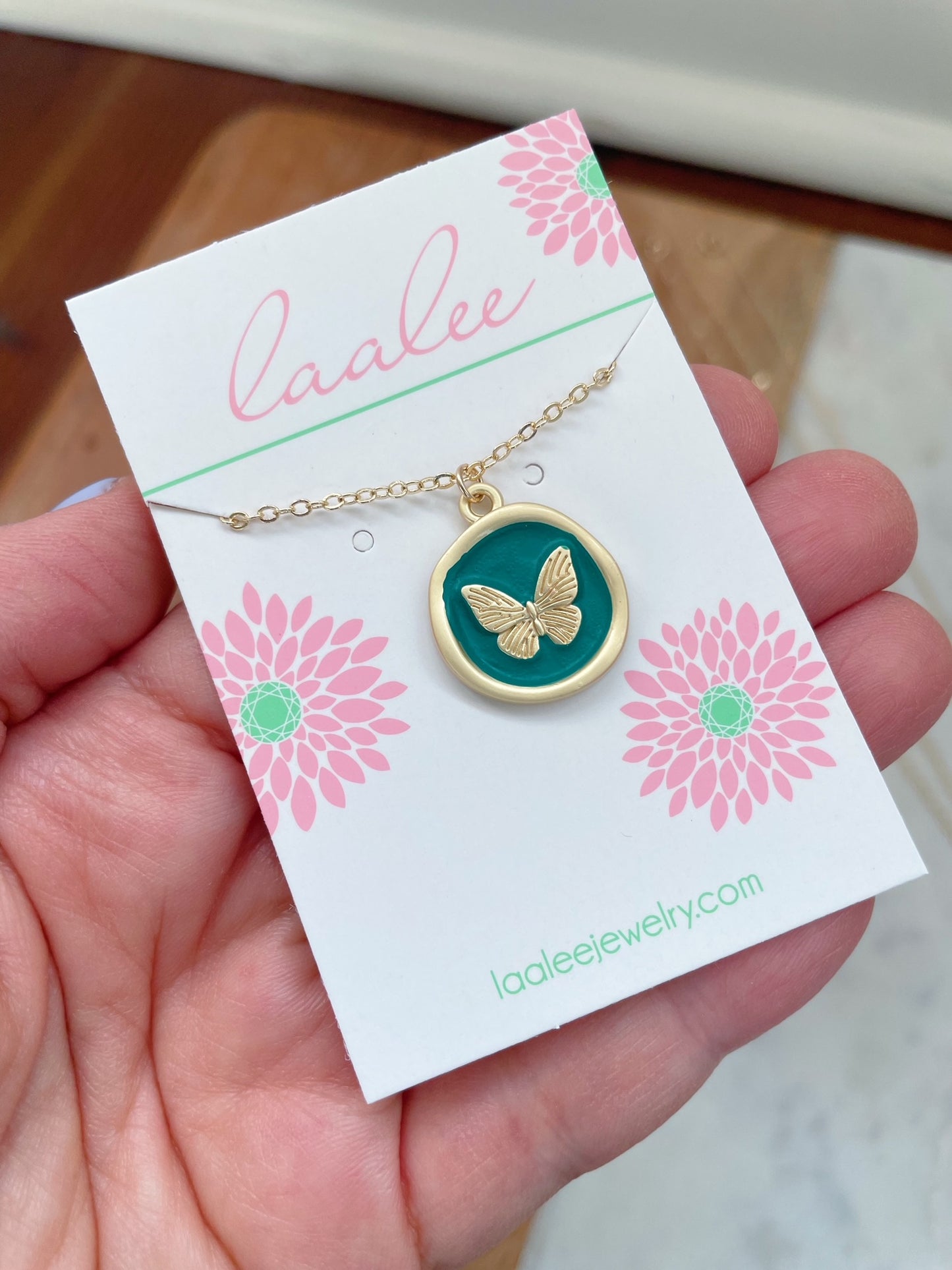 Gold Butterfly Necklace