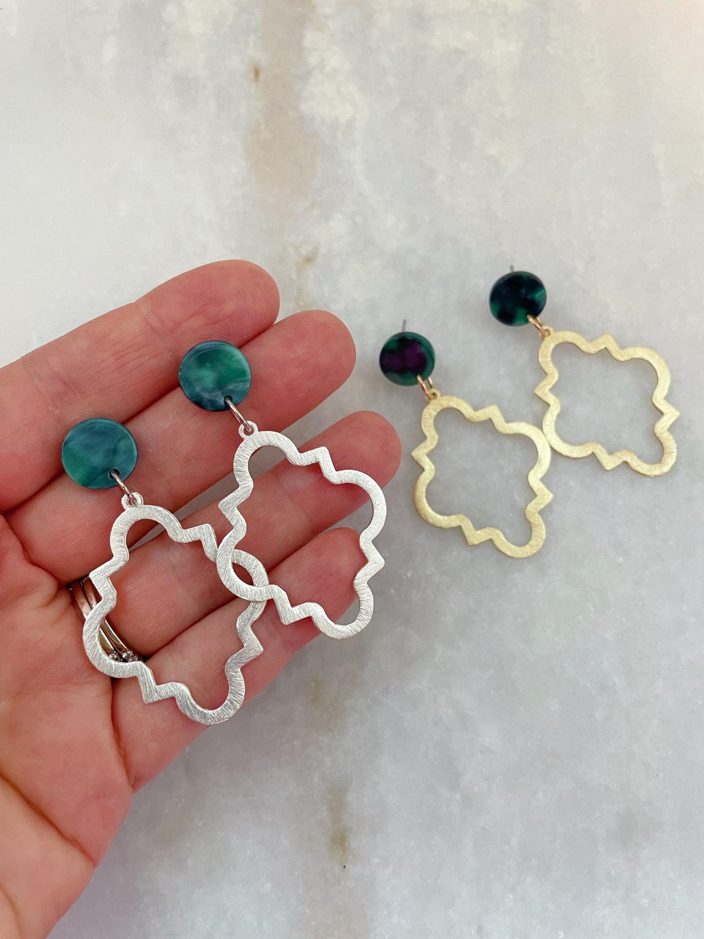 Clover Quatrefoil Earrings