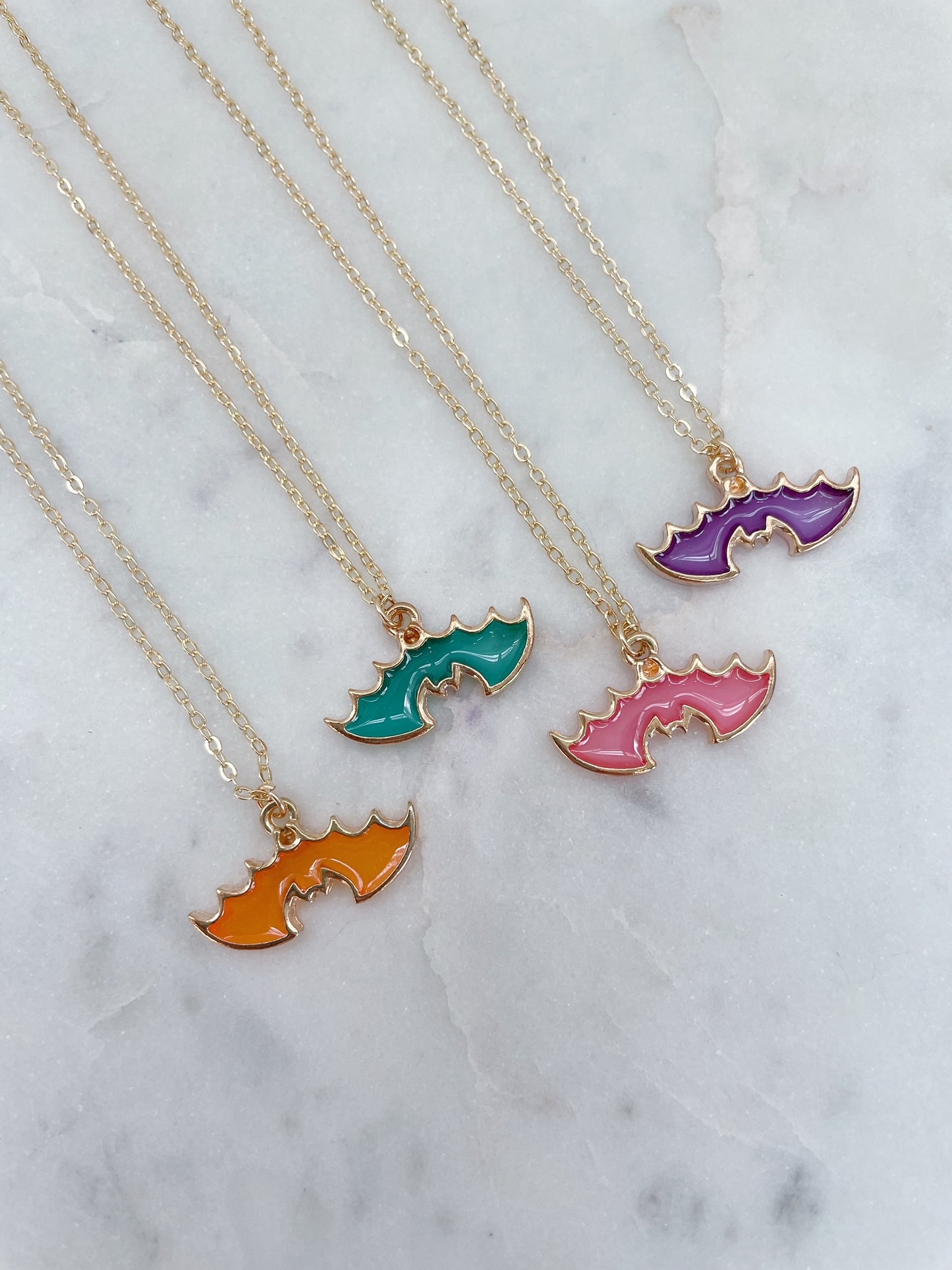 Bat Halloween Necklace