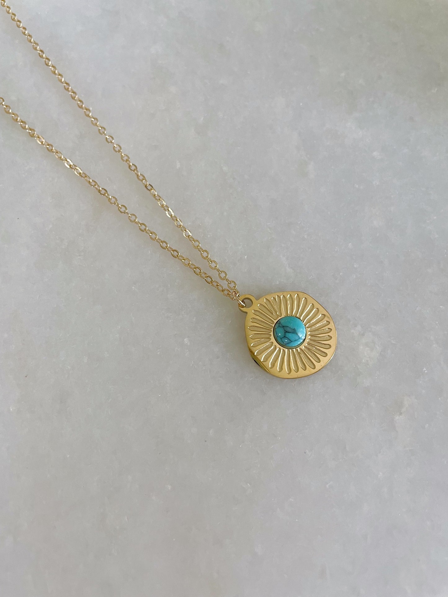 Turquoise Pendant Necklace