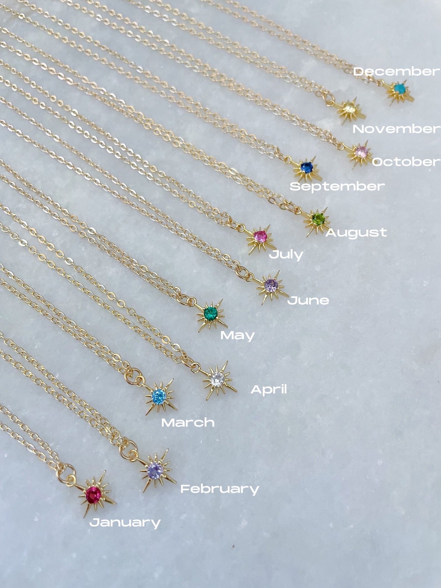 Birthstone Necklace