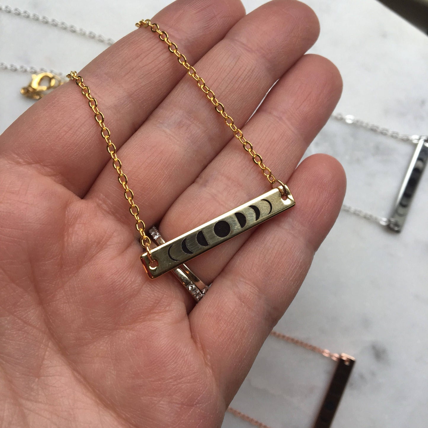 Moon Phase Necklace