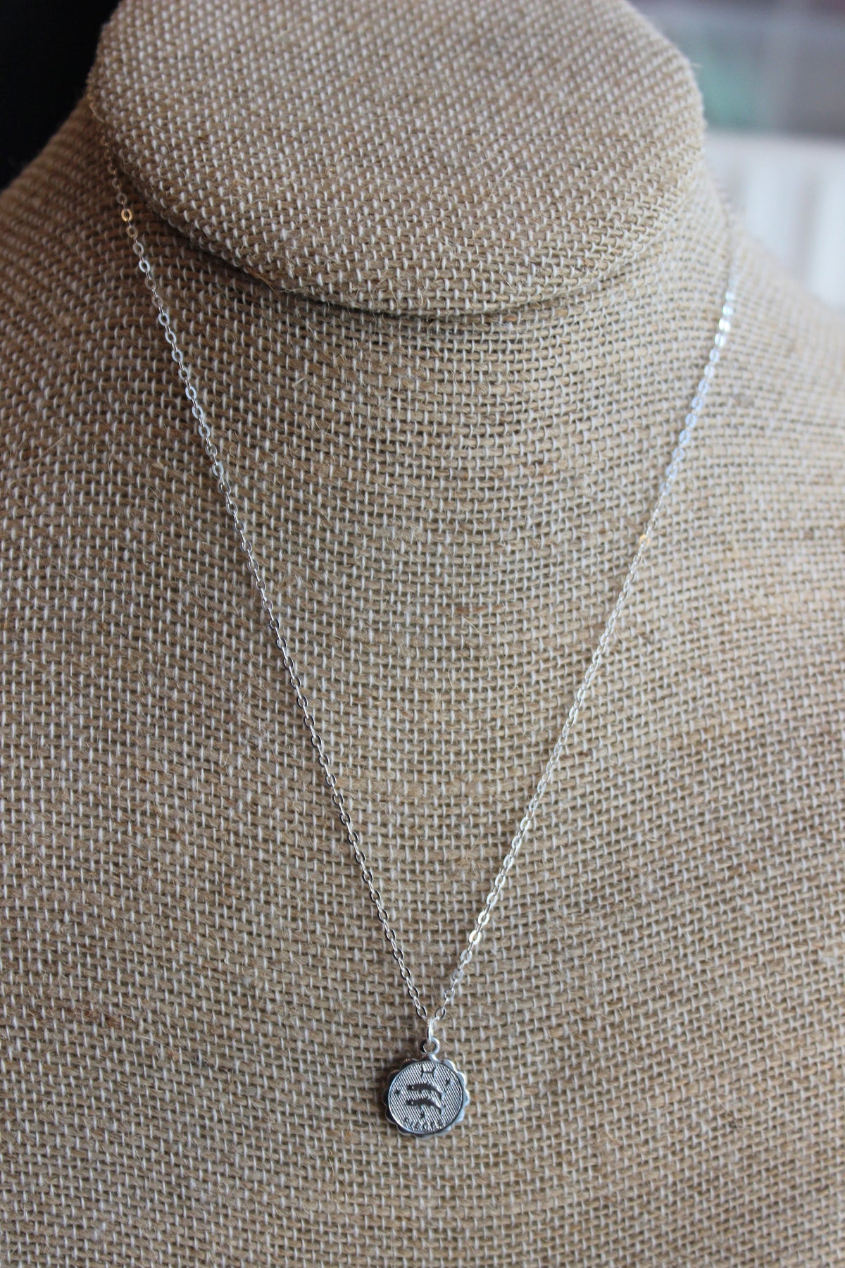 Social Distancing Gift, Quarantine Gift, Silver Zodiac Necklace, Zodiac Jewelry, Celestial Jewelry, Miss You Gift, Quarantine Birthday