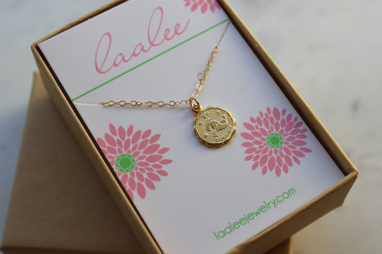 Capricorn, Capricorn Necklace, Gold Capricorn Jewelry, Capricorn Coin Necklace, Zodiac Necklace, Capricorn Celestial Jewelry, Capricorn Gift