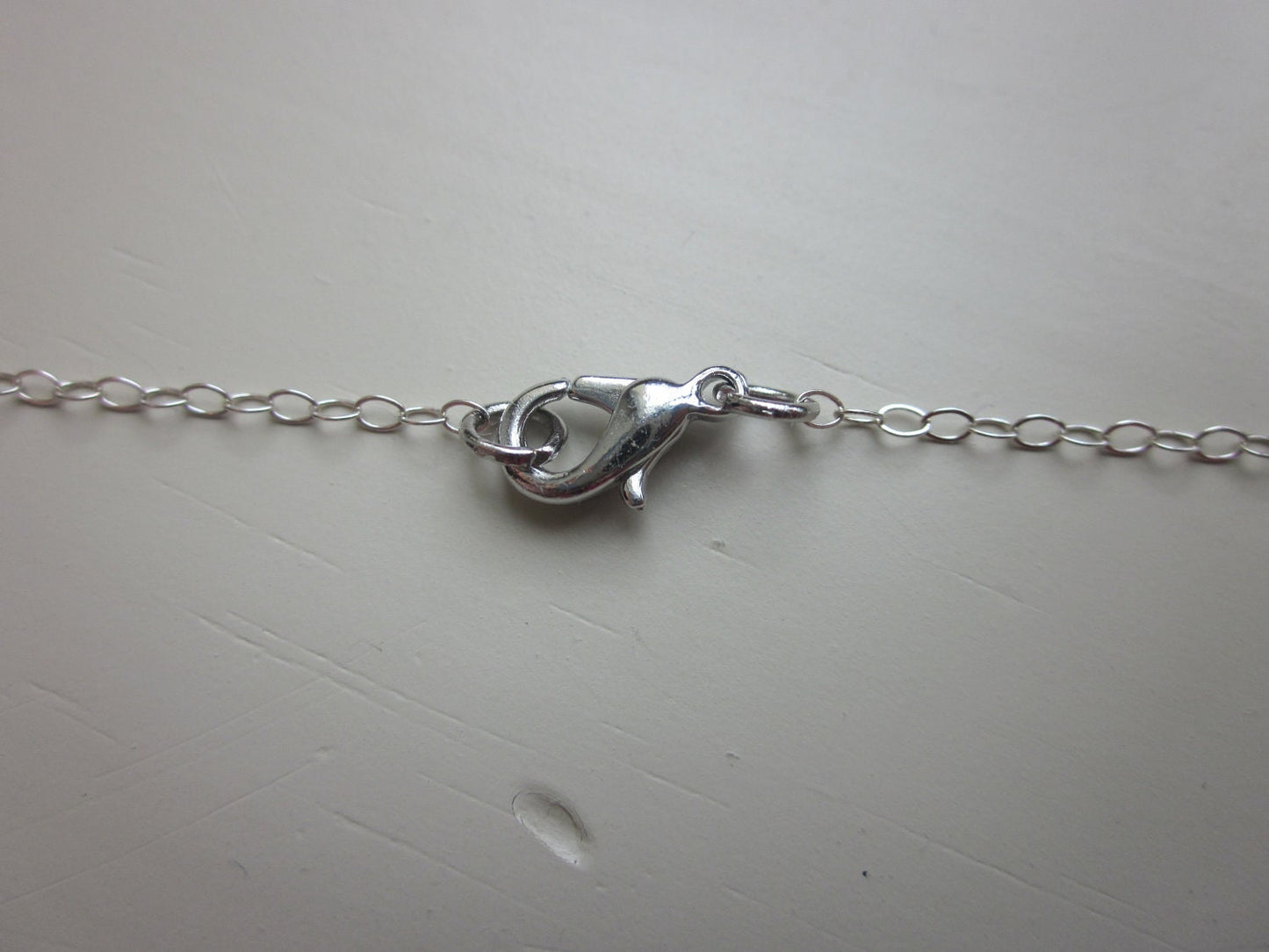 Pacific Aqua Mint Blue Necklace Silver Teardrop - Sterling Silver Chain - Bridesmaid Necklace - Bridesmaid Jewelry - Wedding Jewelry