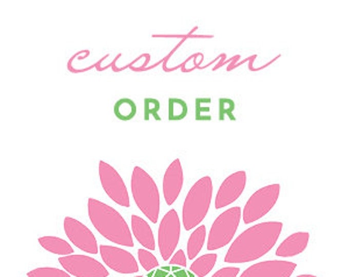 Order for Rachel