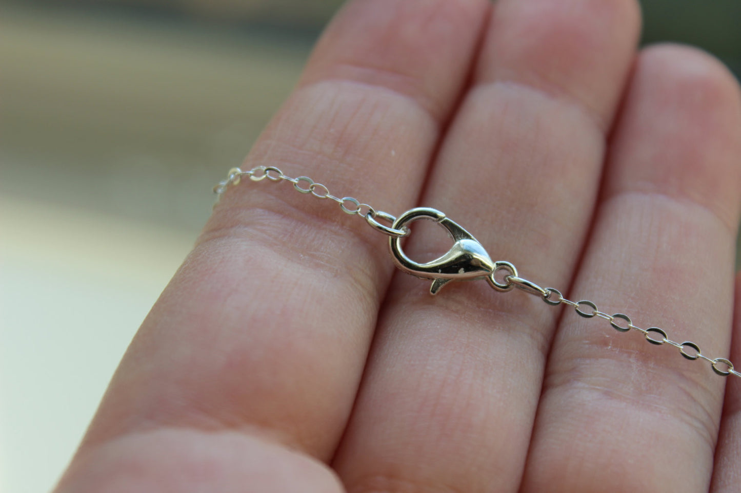Silver Crystal Necklace Clear Jewelry - Sterling Silver Chain - Wedding Necklace Jewelry Bridesmaid Gift Jewelry - Crystal Bridal Jewelry