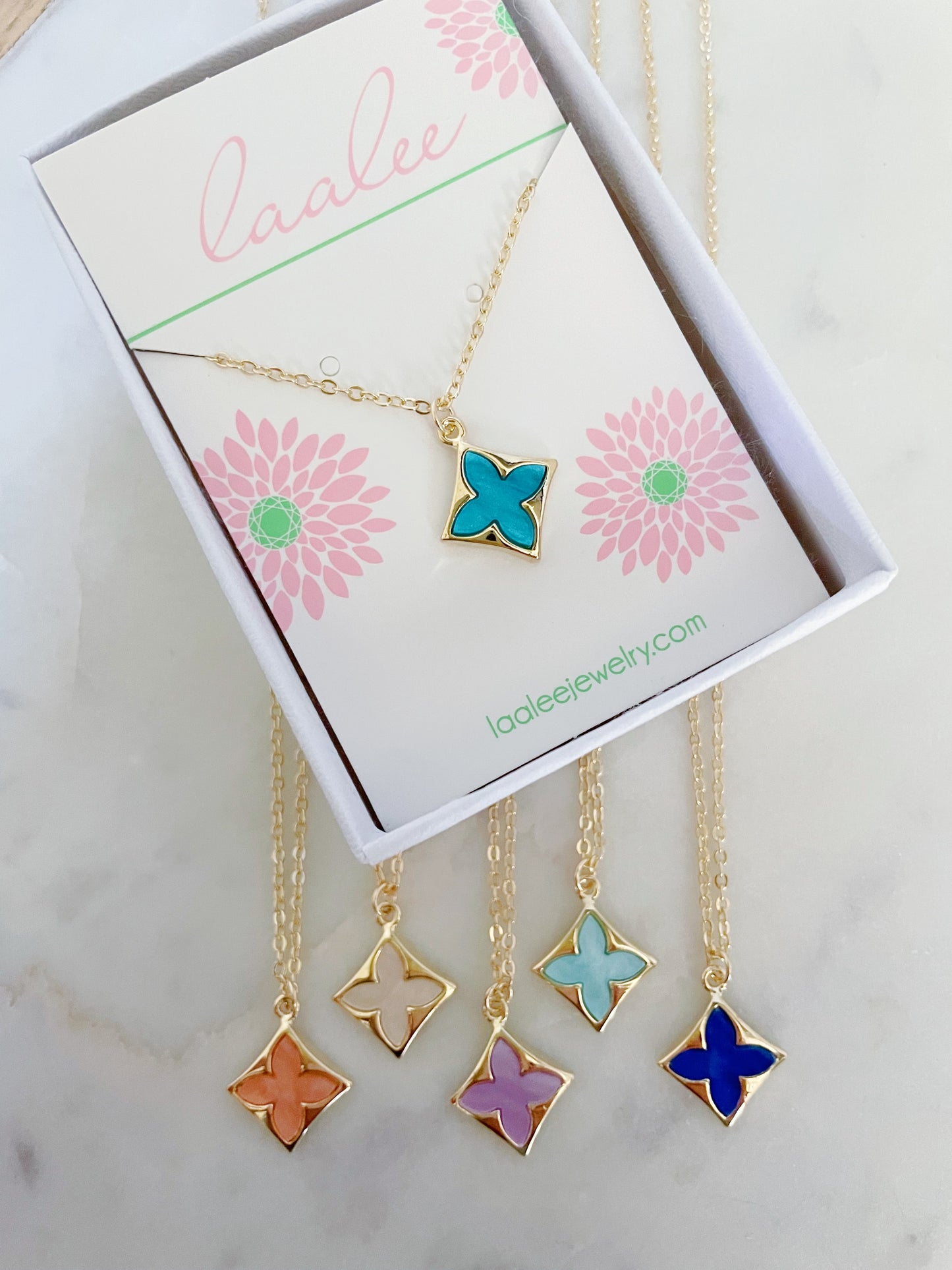 Gold Clover Necklace