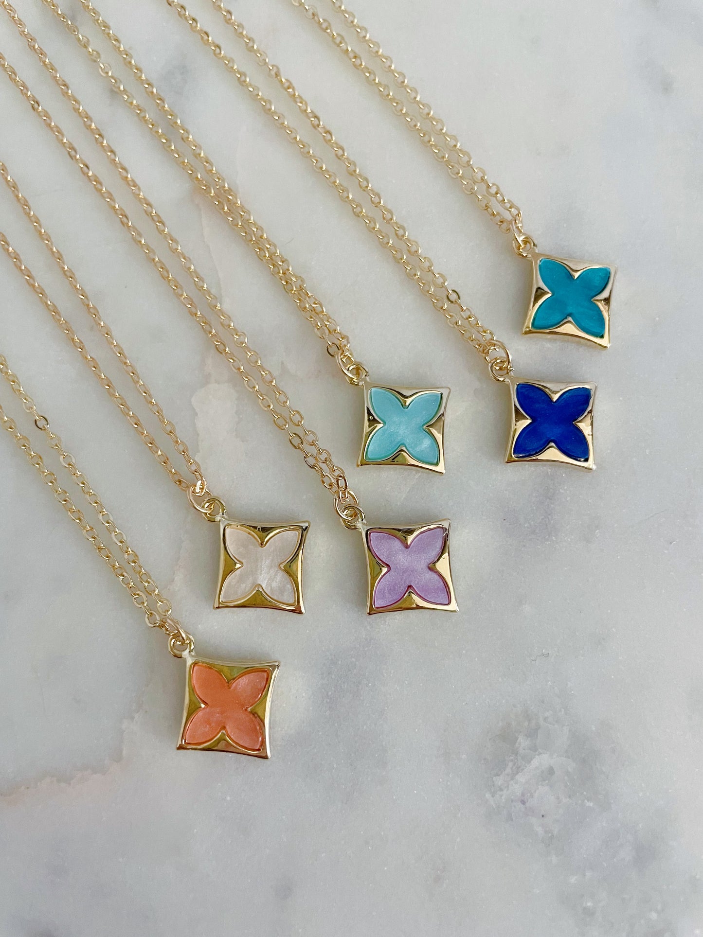 Gold Clover Necklace