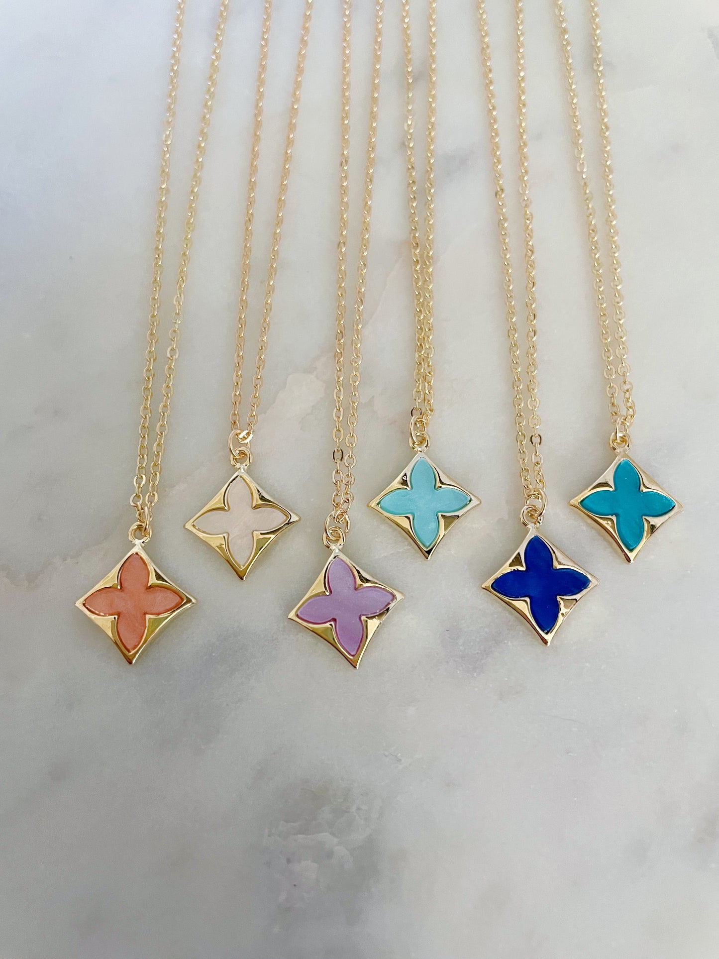 Gold Clover Necklace
