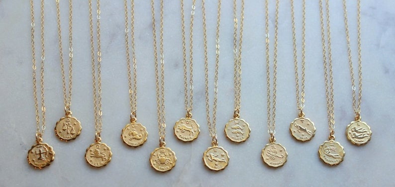 Gold Zodiac Necklace