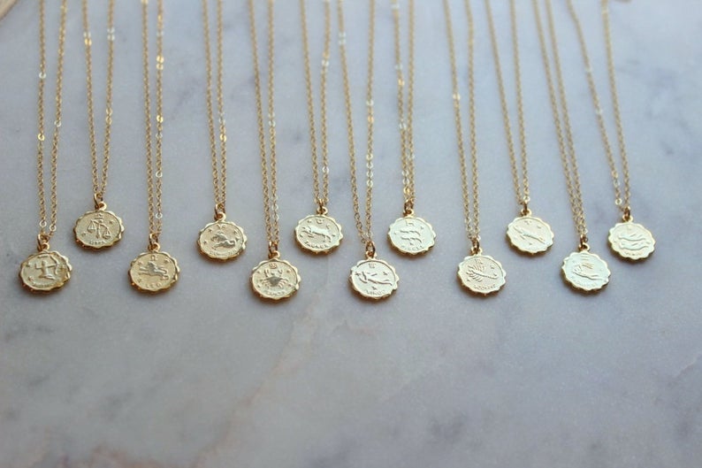 Gold Zodiac Necklace