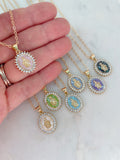 Religious Necklace, Religious Jewelry, Virgin Mary Necklace