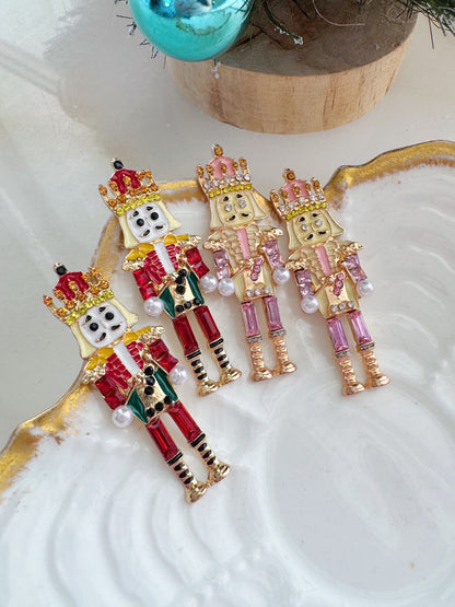 Nutcracker Earrings, Nutcracker Jewelry, Christmas Gift