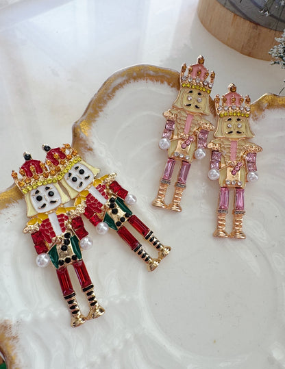 Nutcracker Earrings, Nutcracker Jewelry, Christmas Gift