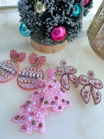 Christmas Earrings, Holiday Jewelry, Christmas Jewelry Gift