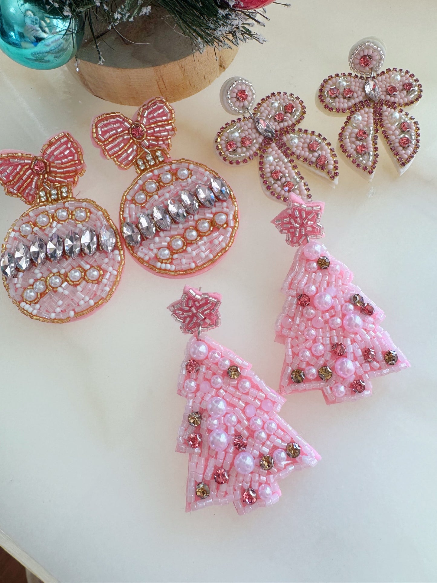 Christmas Earrings, Holiday Jewelry, Christmas Jewelry Gift