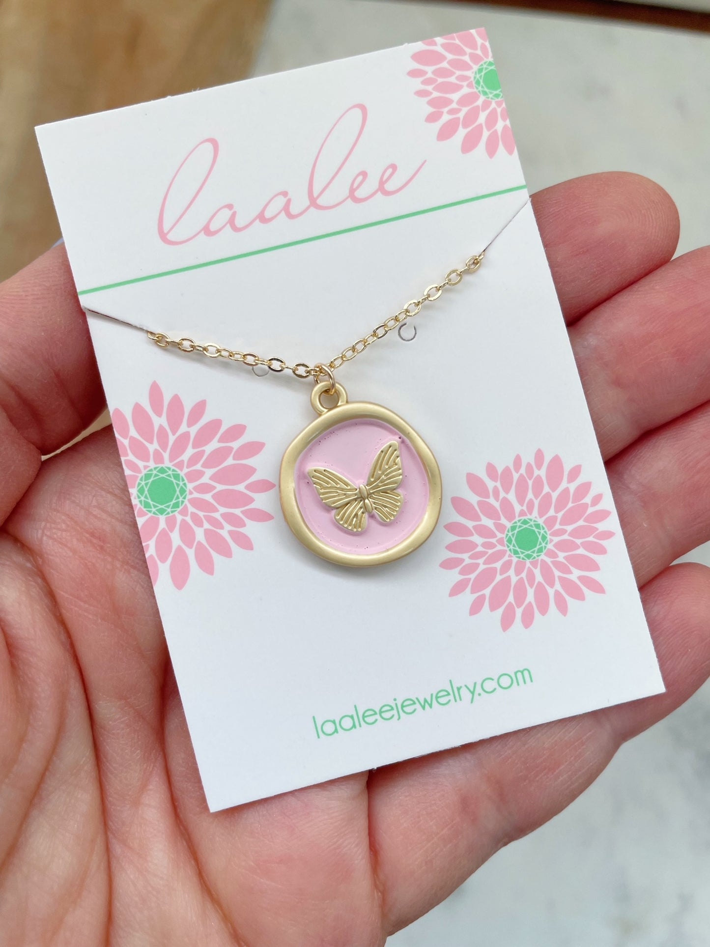 Gold Butterfly Necklace
