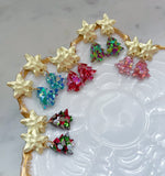 Christmas Tree Earrings, Christmas Jewelry, Holiday Earrings, Holiday Jewelry, Holiday Party Gift