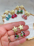 Christmas Tree Earrings, Christmas Jewelry, Holiday Earrings, Holiday Jewelry, Holiday Party Gift