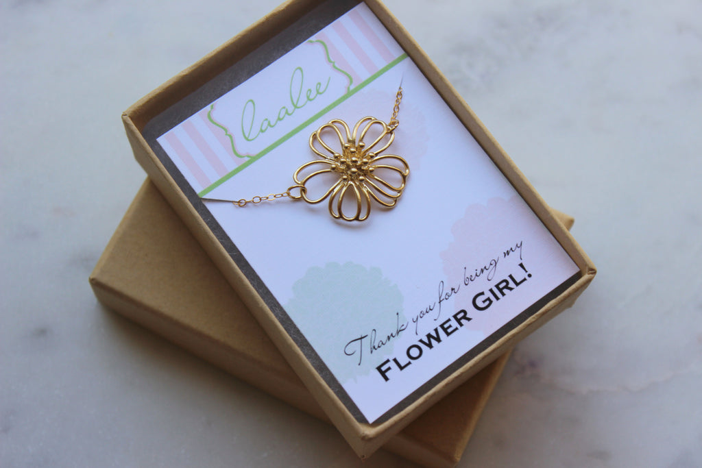Flower Girl Proposal Bracelet Flower Girl Bracelet 