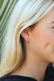 Gold Tie the Knot Stud Earrings
