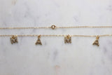 Gold Mama Necklace, Crystal Mama Necklace, Gold Name Necklace, Mothers Day Jewelry, Gift For Mom, Custom Name Necklace, Mama Letter Necklace