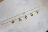 Personalized Name Necklace, Custom Name Necklace, Letter Necklace, Initial Necklace, Personalized Jewelry, Bridesmaid Gift Mother's Day Gift