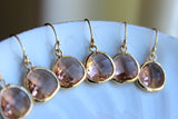 Blush Jewelry Sets, Blush Bridal Jewelry, Blush Pink Earrings, Pink Blush Earrings, Blush Earrings, Bridal Party Gift, Bridesmaid Proposal