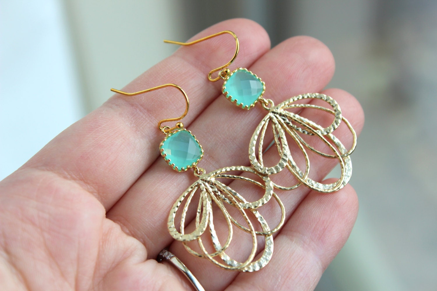 Mint deals earrings wedding