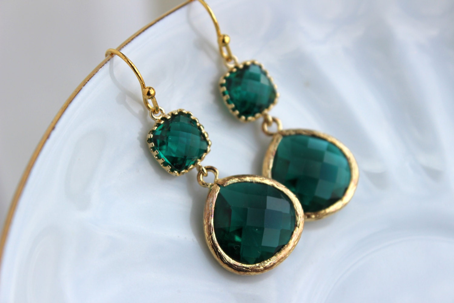 Hunter green deals earrings