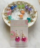 Ornament Earrings, Christmas Earrings, Christmas Jewelry